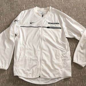 White wind breaker IOWA STATE